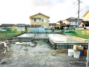 【New モデルハウス着工】モデルハウス11号−竹松平屋モデル ベースコンクリート打設９月グランドオープン‼️(予定)