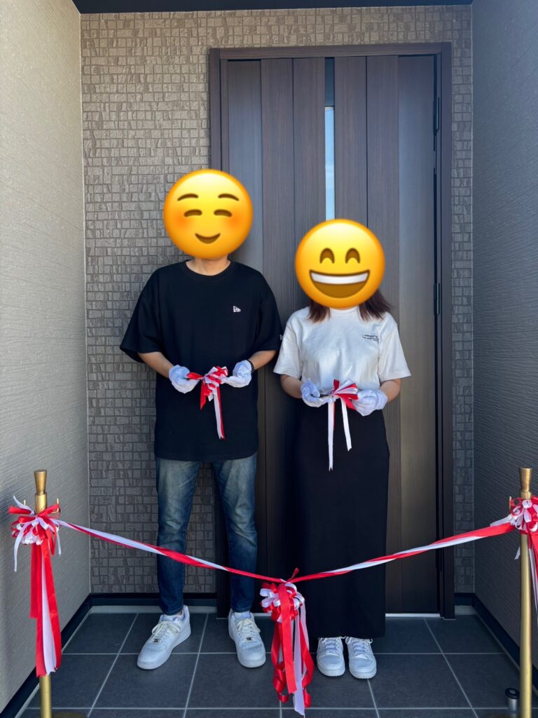 新婚ご夫婦のお引渡し✨建具も水回りも🏠Panasonicで統一！