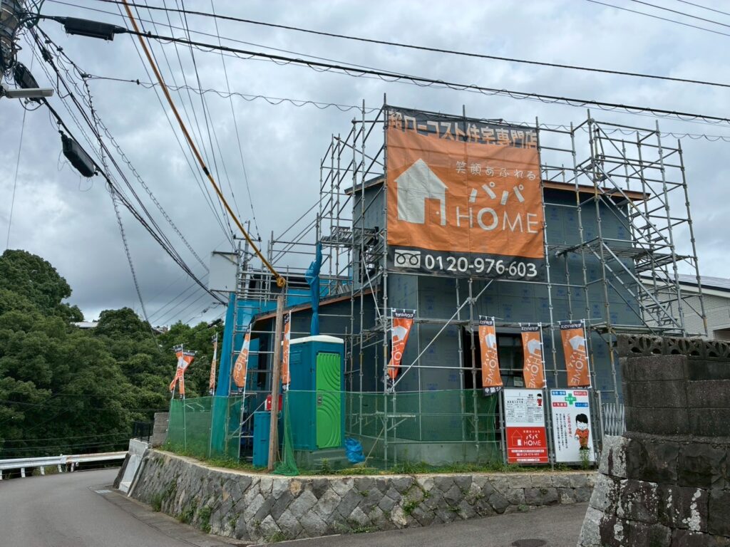 晴天の上棟式😊みんなで願った家づくり