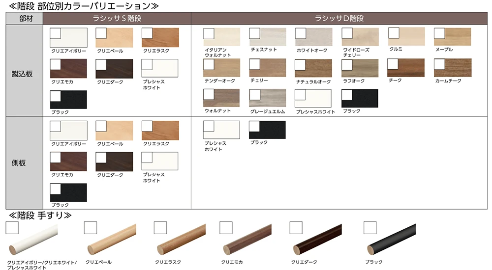 ラシッサS 階段 LIXIL